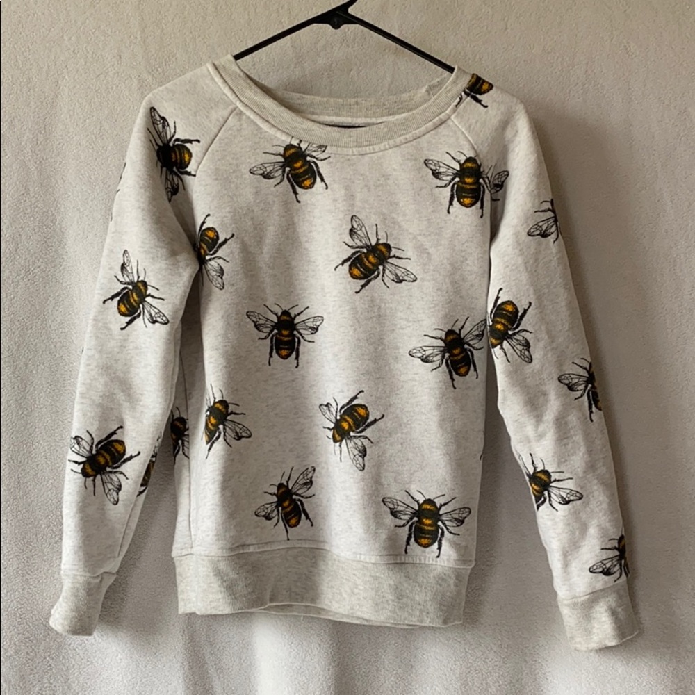 a bee sweatshirt
